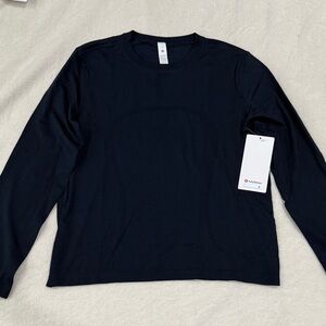 lululemon Swiftly Relaxed Long Sleeve - Navy Blue